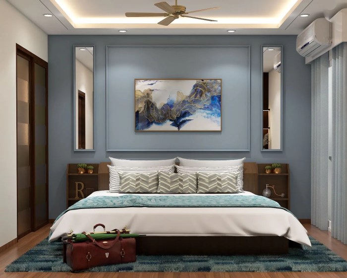 Simple masters bedroom design