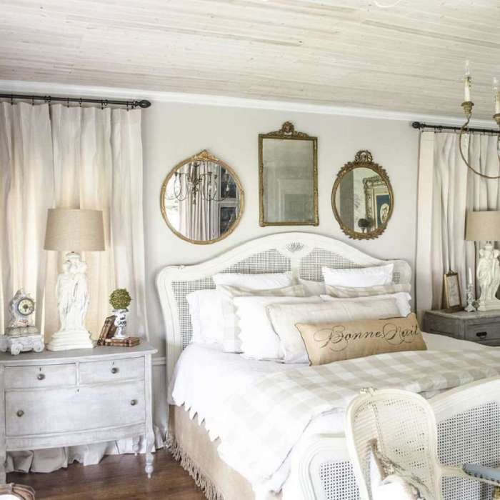 French country bedroom design