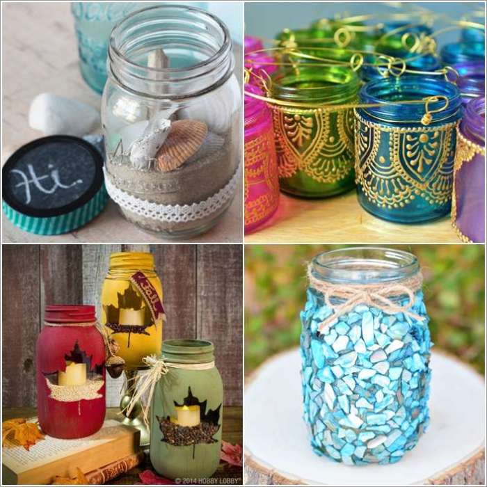 Mason jar decor ideas