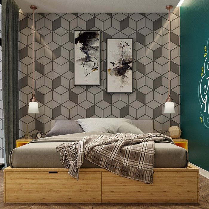 Bedroom room wall design