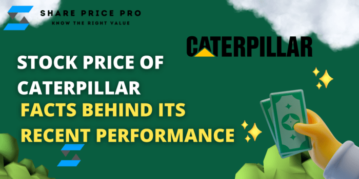 Current price of caterpillar stock